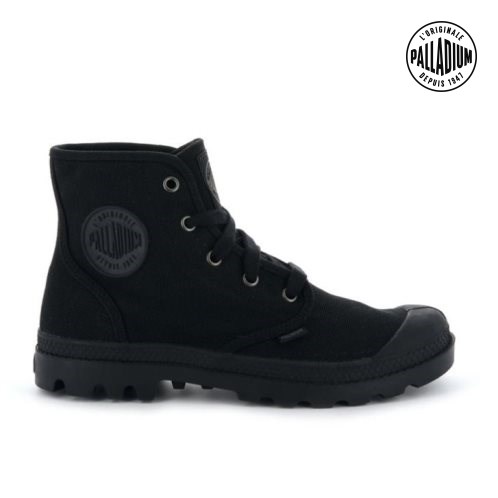 Bottes Palladium Pampa Hi Homme Noir | FR REC892H